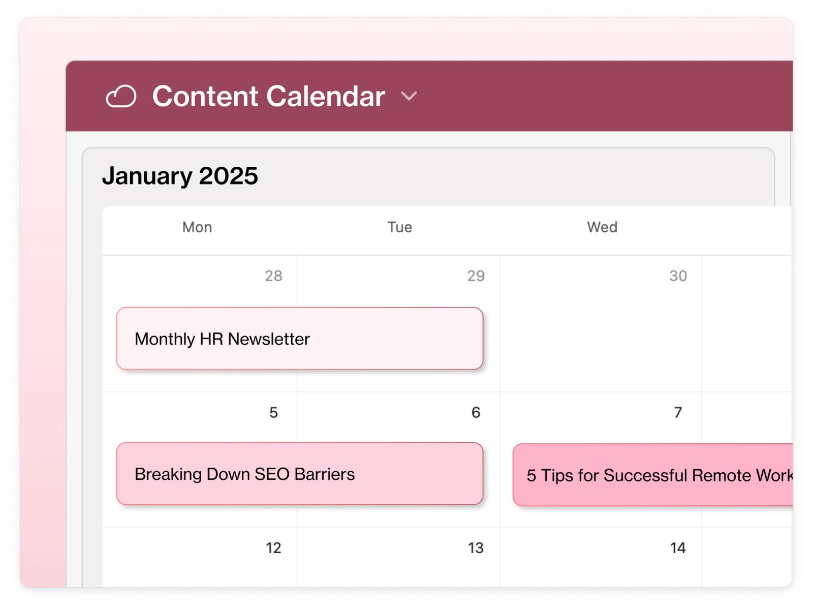 Plan, organize, and execute your marketing strategy