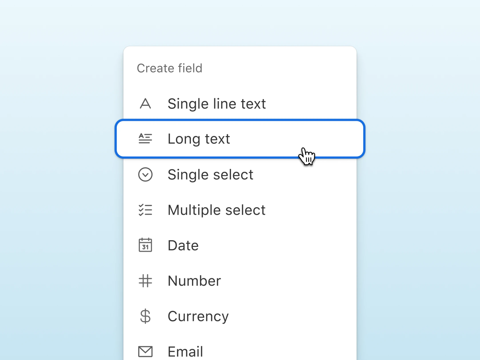 Gather the exact type of information you need