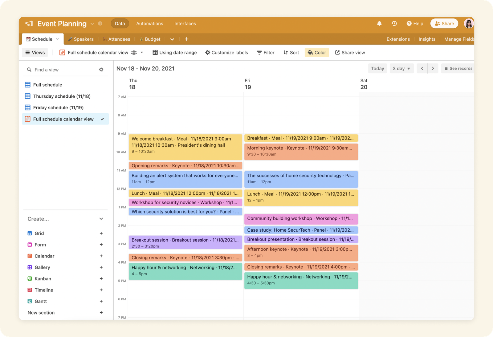 Calendar
