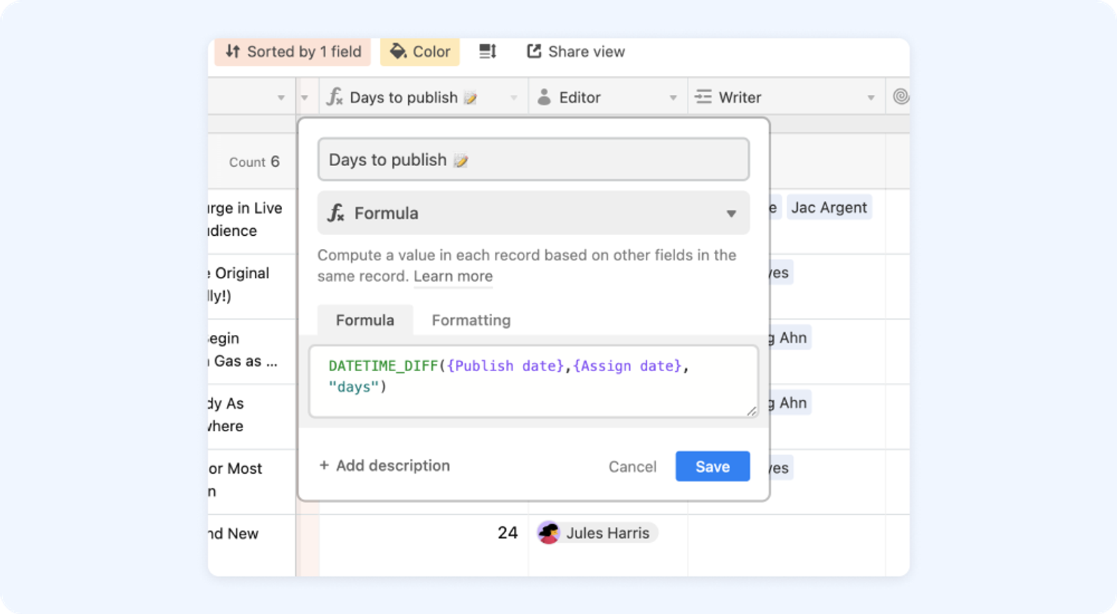 31.3 DATETIME_DIFF() example