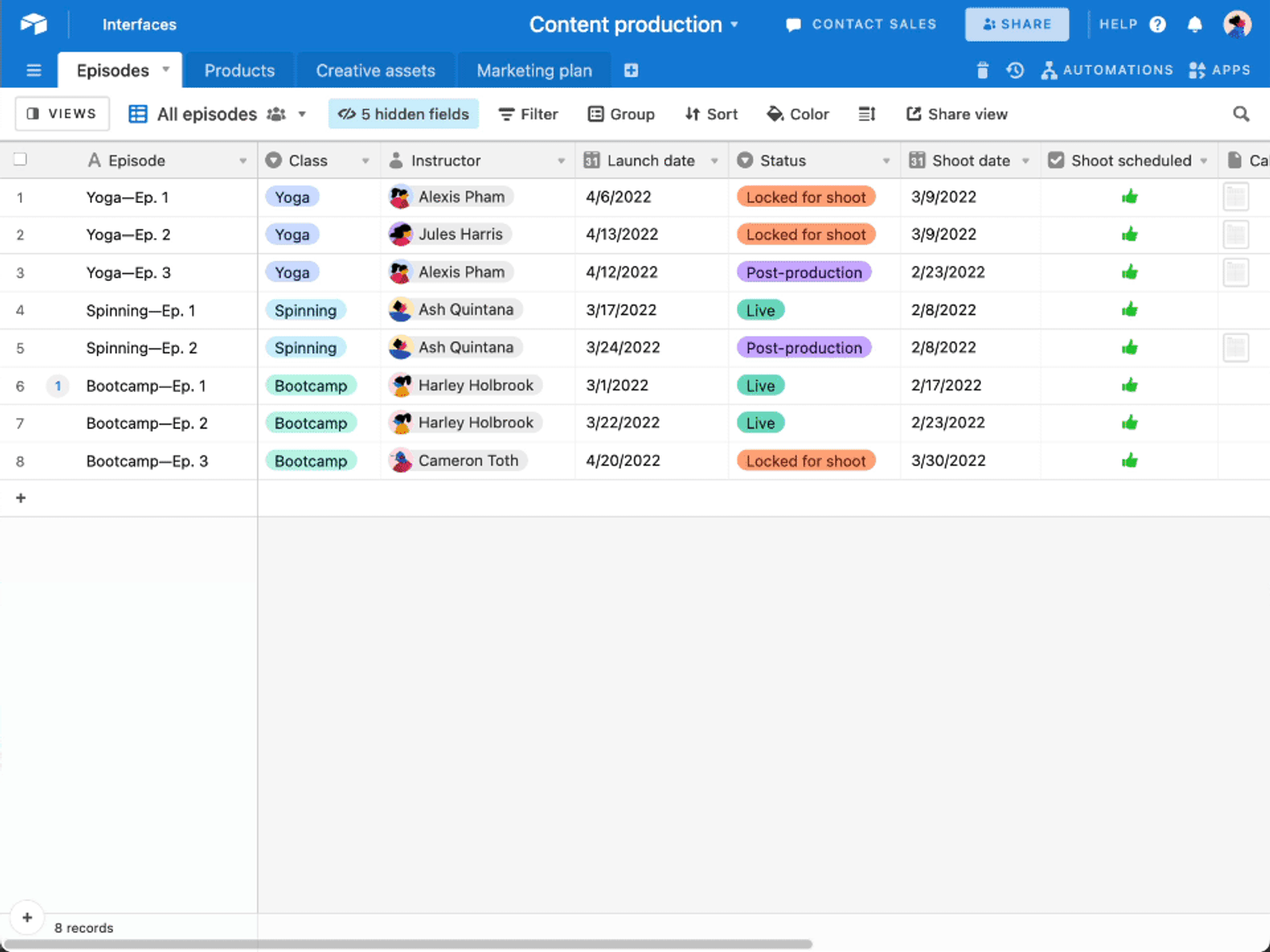 GIF: Move fields