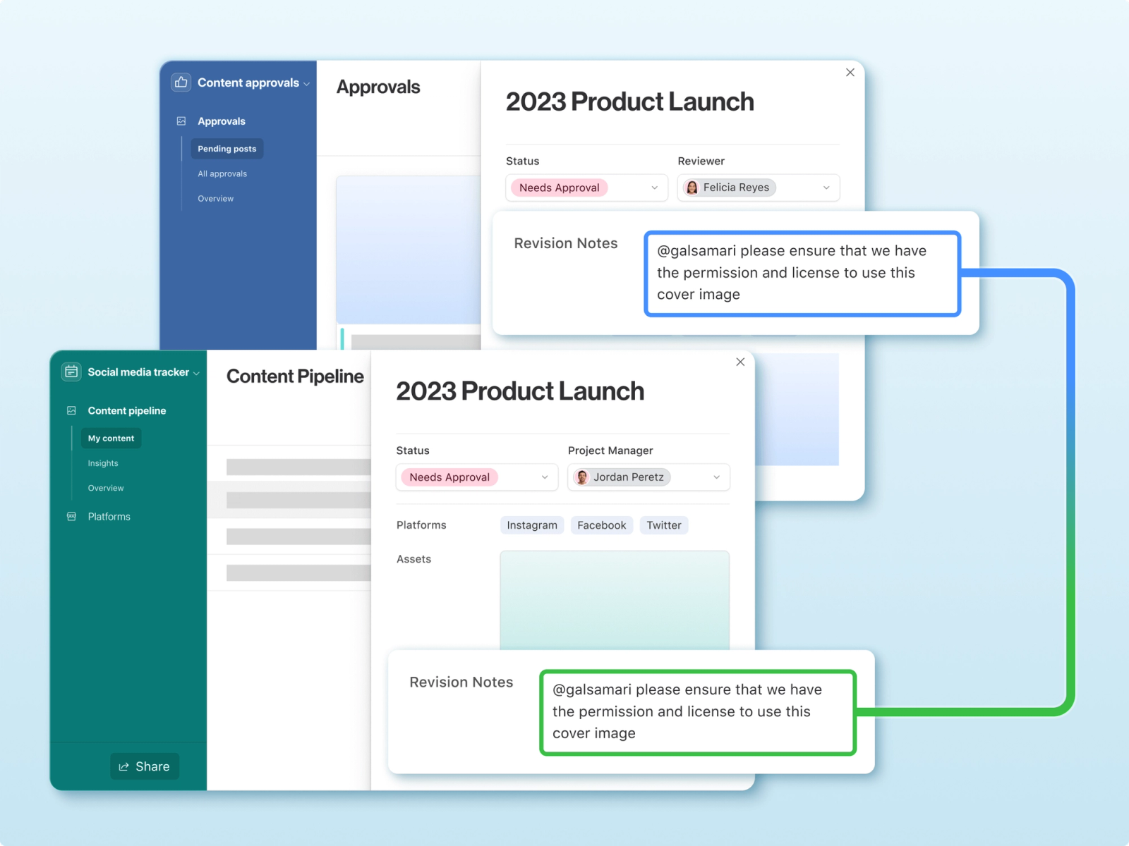 Keep teams aligned with Sync