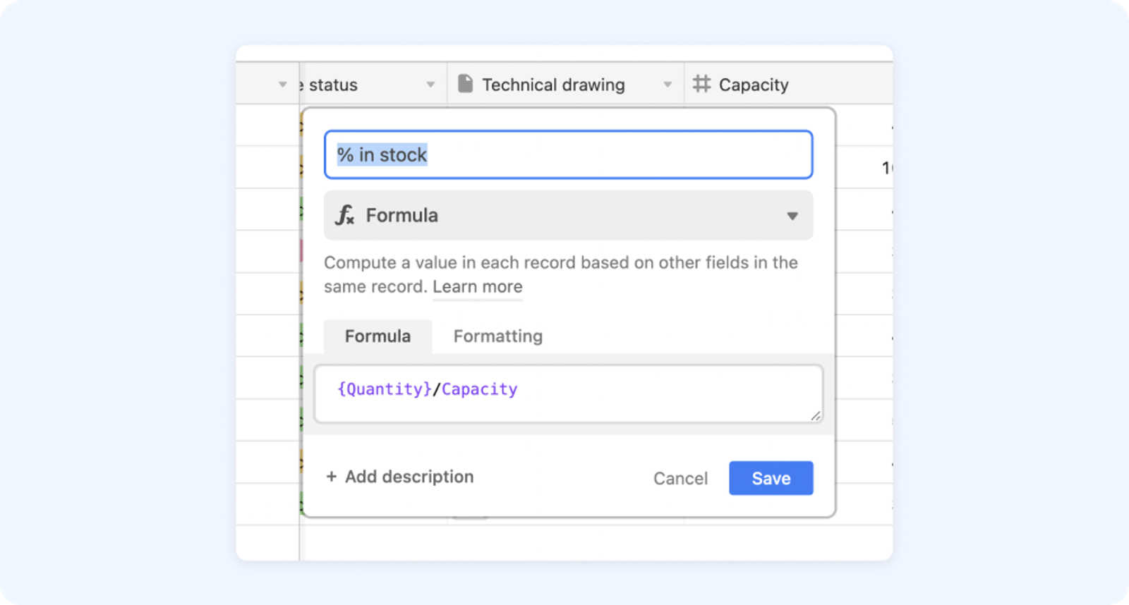 30.4 Divide formula