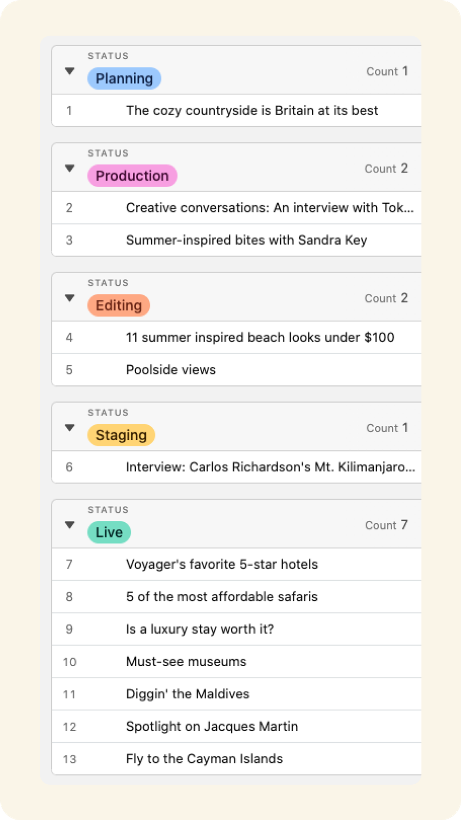 Social Media Content Calendar Image 3