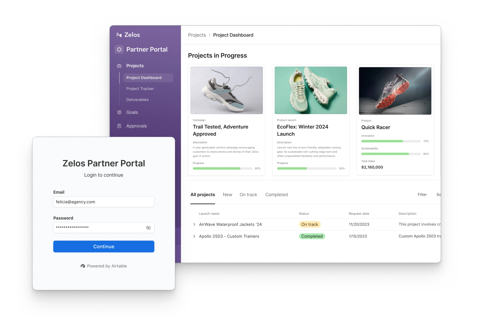 Share Airtable data and apps securely with custom portals