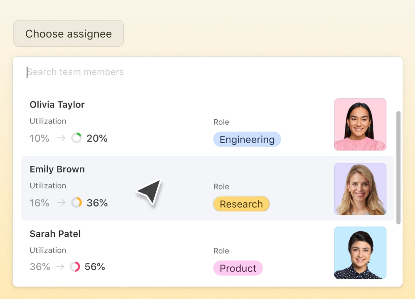 Make smarter resourcing decisions