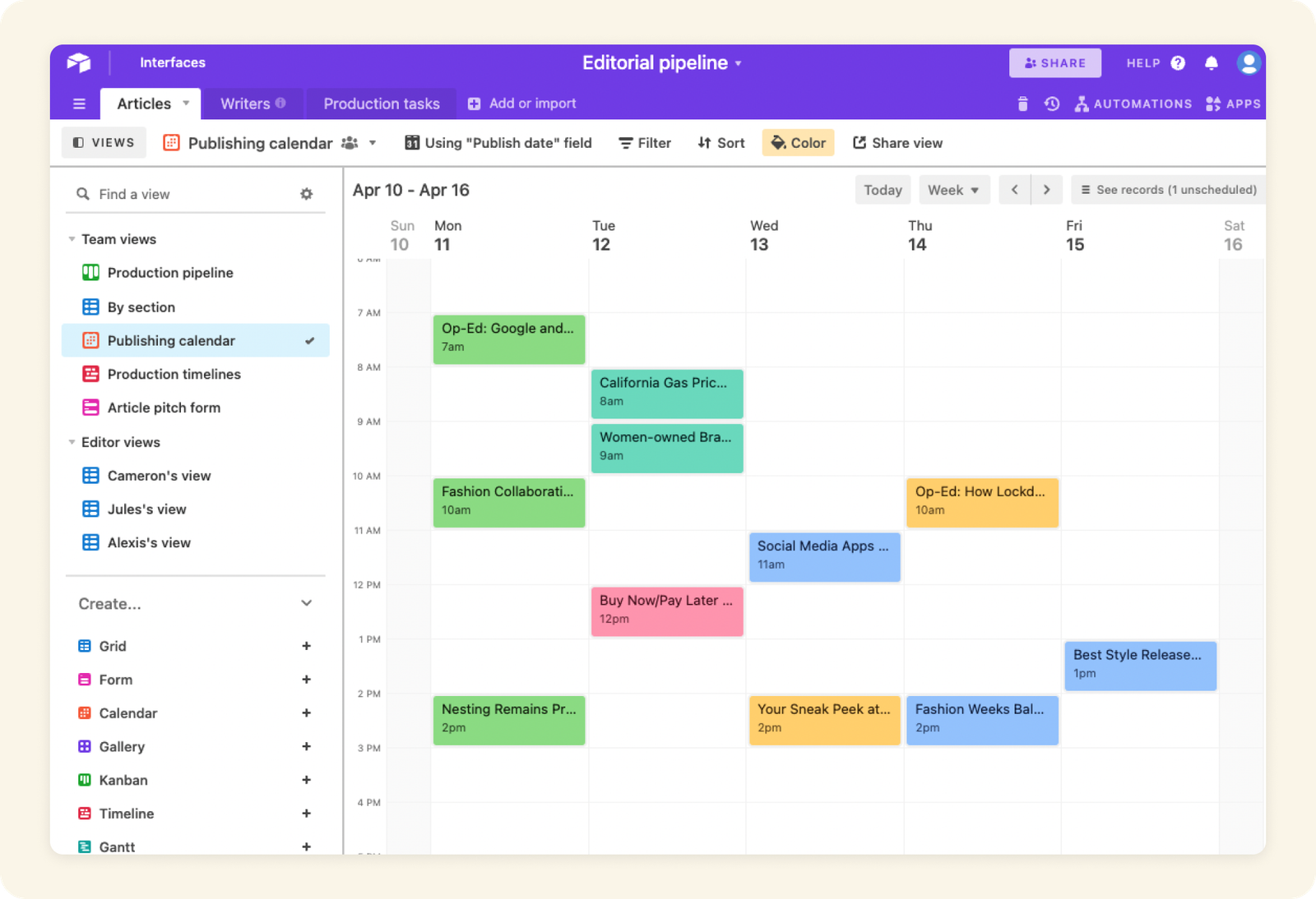 Image: Calendar