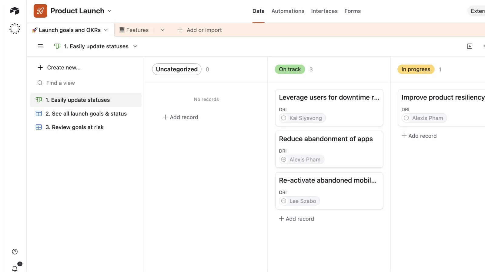 Product Launch Roadmap