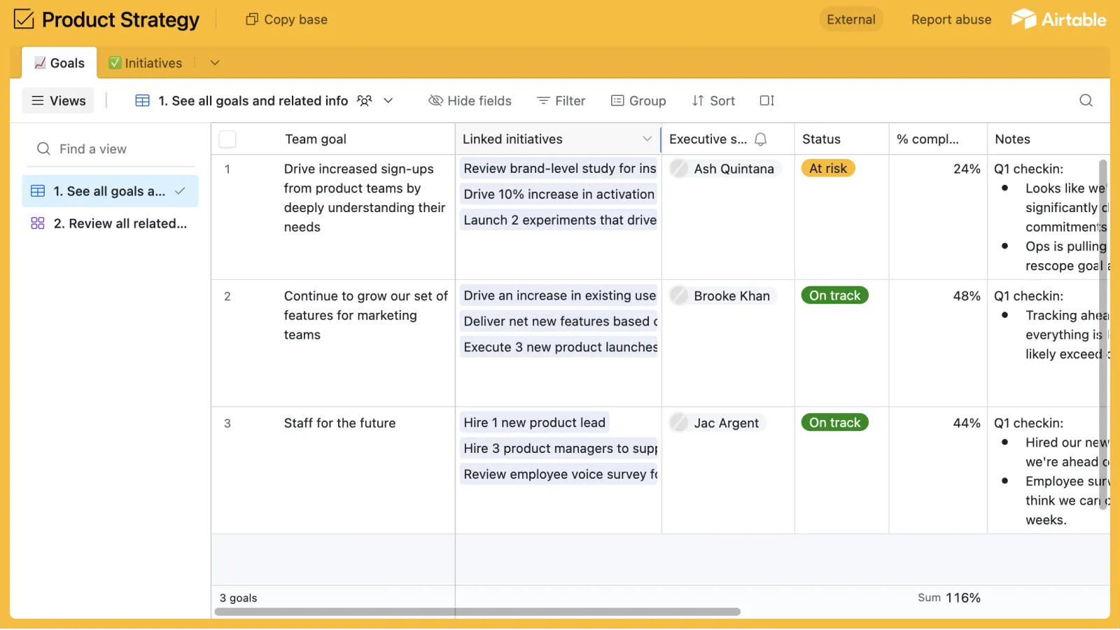 Product Strategy Template