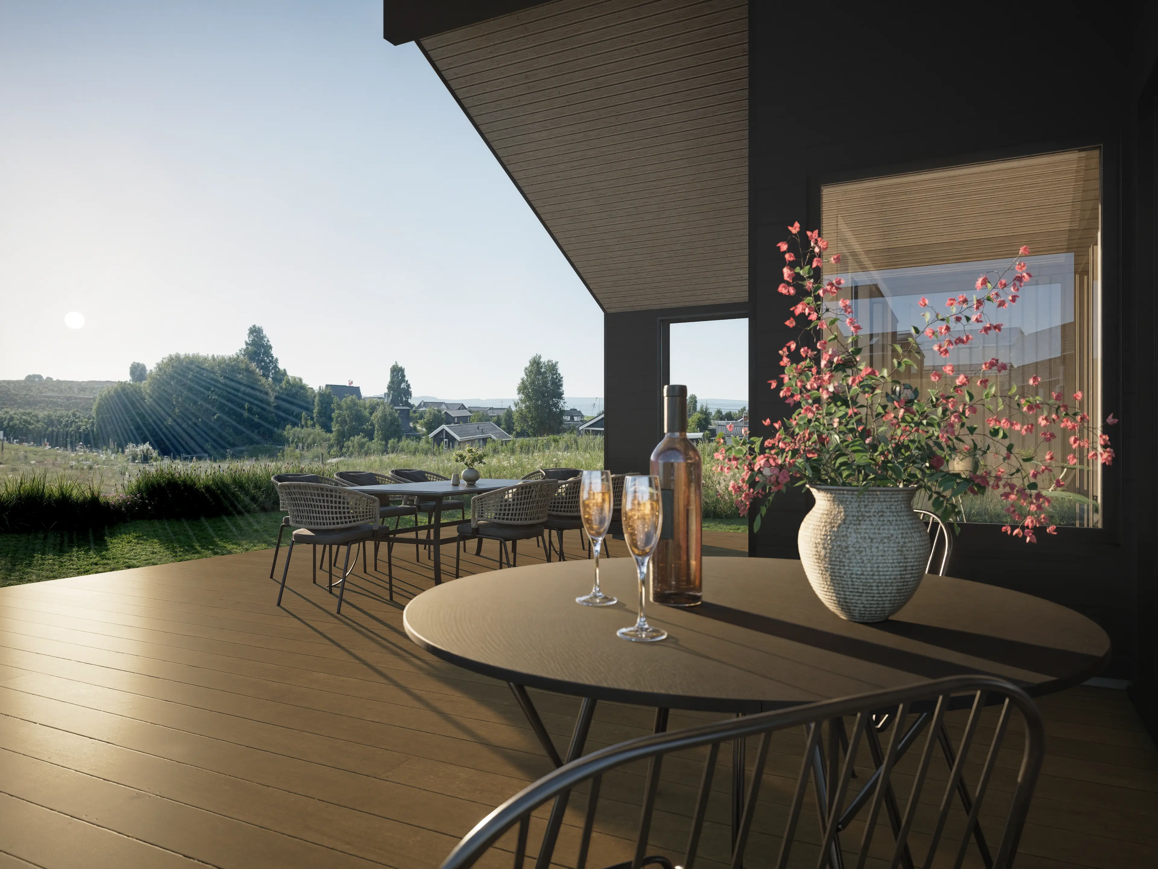 Oplev vores nye wellness-hus og udstykning tæt ved havet