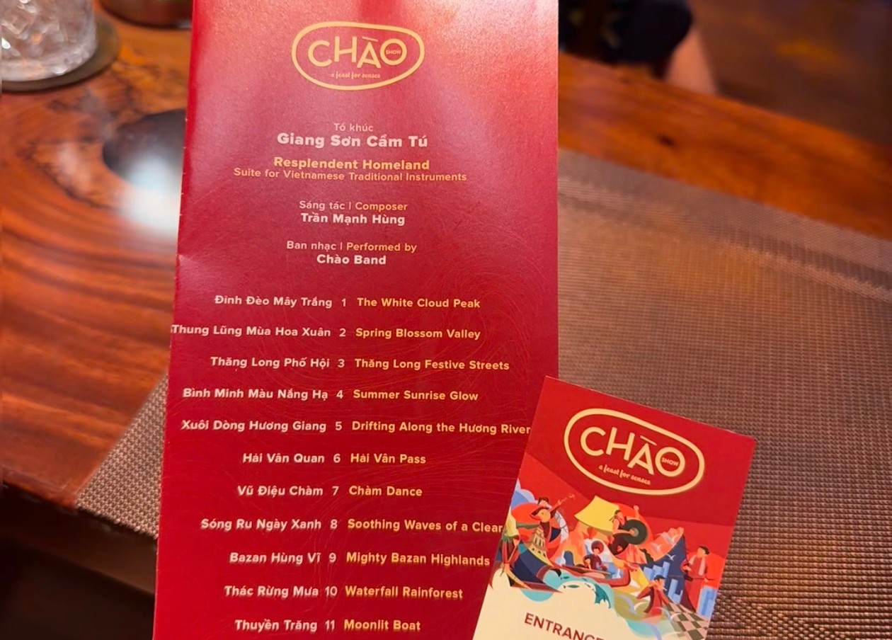 2026 胡志明市 CHÀO Show 推薦｜越南傳統音樂、民族樂器與晚餐文化體驗 / Win Royal Spa 皇家越式按摩
