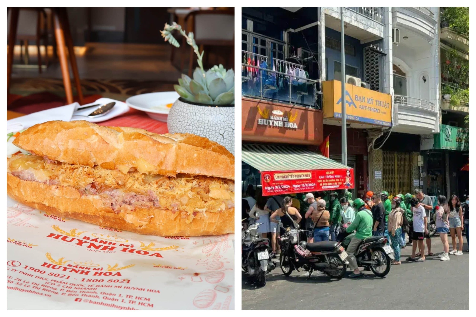 Bánh Mì Huỳnh Hoa 胡志明市网红法包 / Win Royal Spa 皇家越式按摩