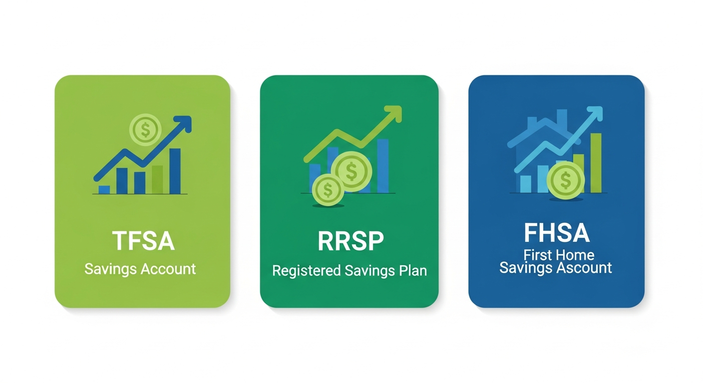 FHSA vs RRSP vs TFSA: The Complete Canadian Account Comparison