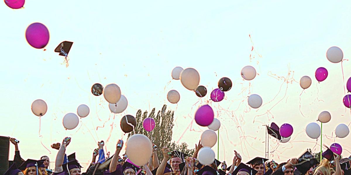 Celebrating graduation day