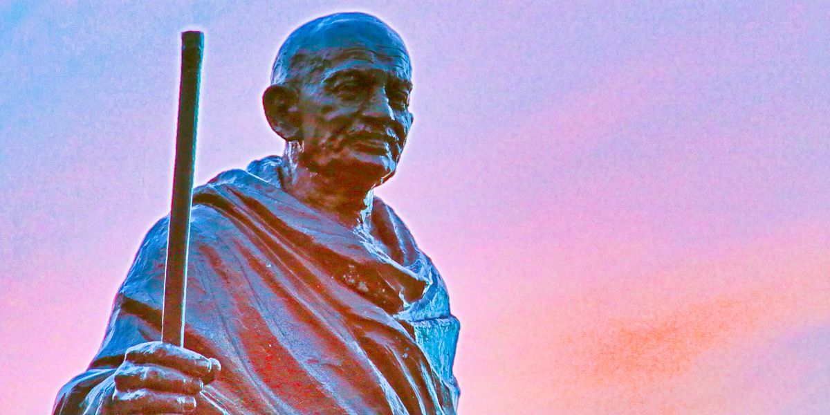 Gandhi changed the world: you can too.