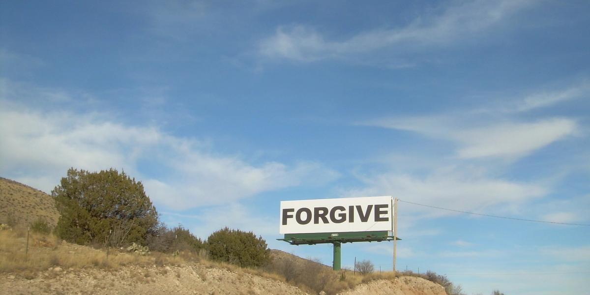 Forgive yourself