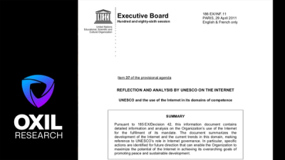 UNESCO and the use of the Internet in its domains of competence