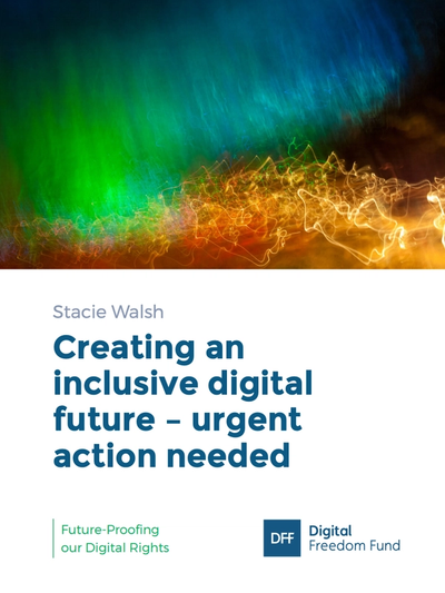 Creating an inclusive digital future – urgent action needed