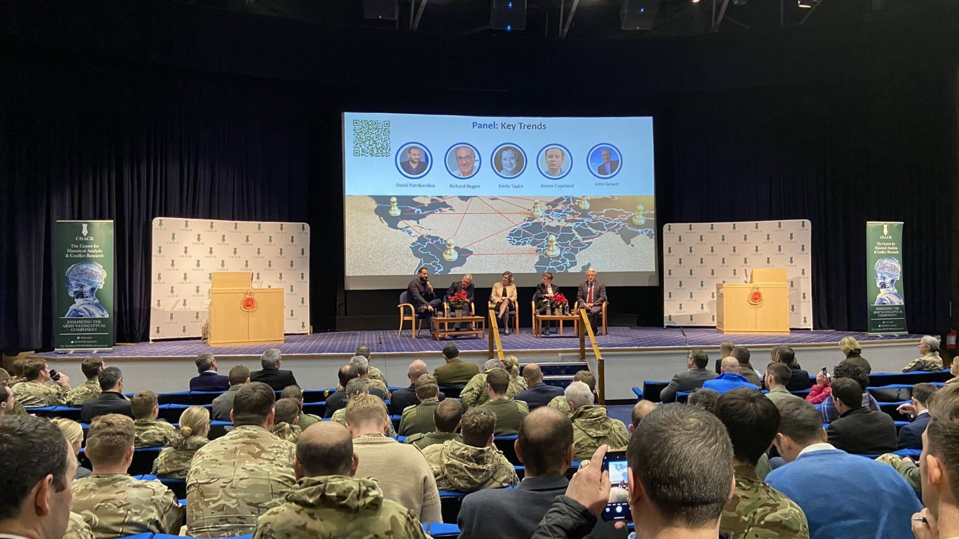 Emily speaks at army think tank annual conference