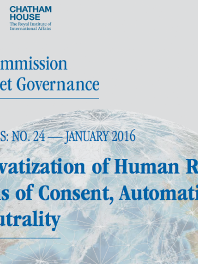 The Privatisation of Human Rights