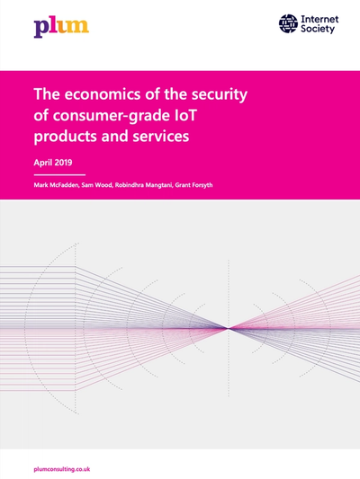 The economics of the security of consumer-grade IoT products and services