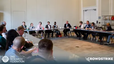 The DNSRF & CrowdStrike hosted a Roundtable Discussion in Washington DC - The Elephant in the Root: Are Blockchain Domain Names Threatening the DNS?