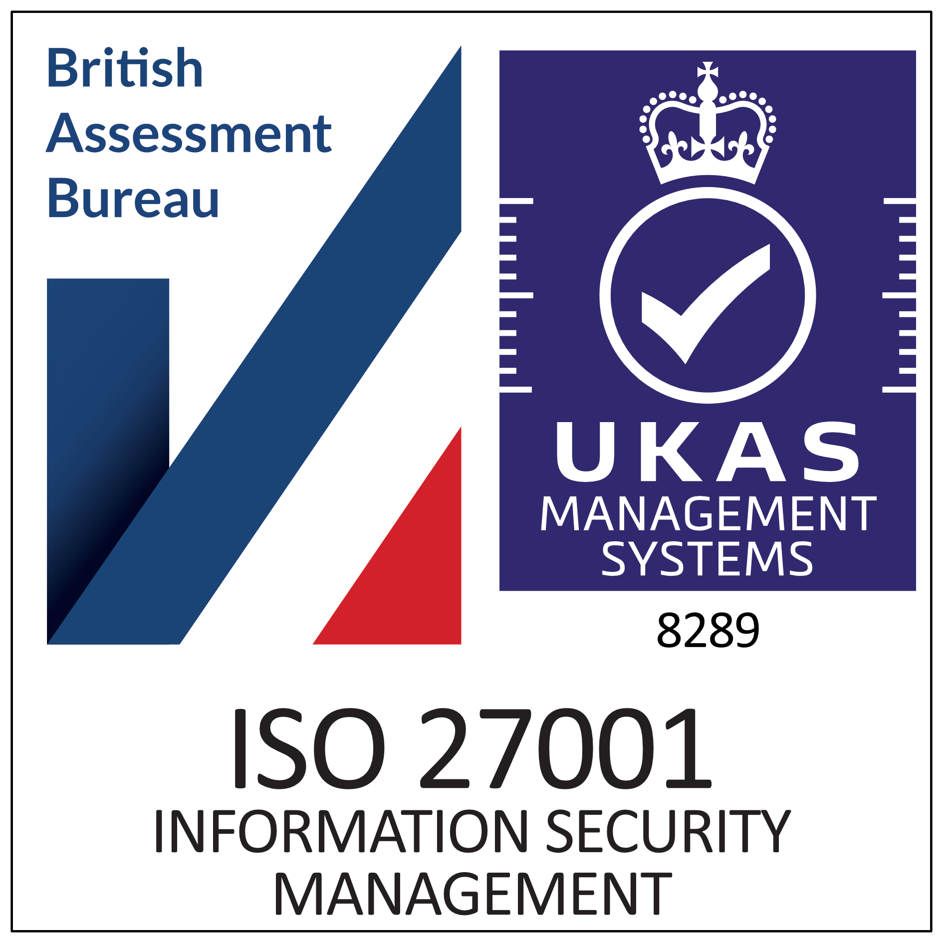 ISO/IEC 27001:2022 Certified