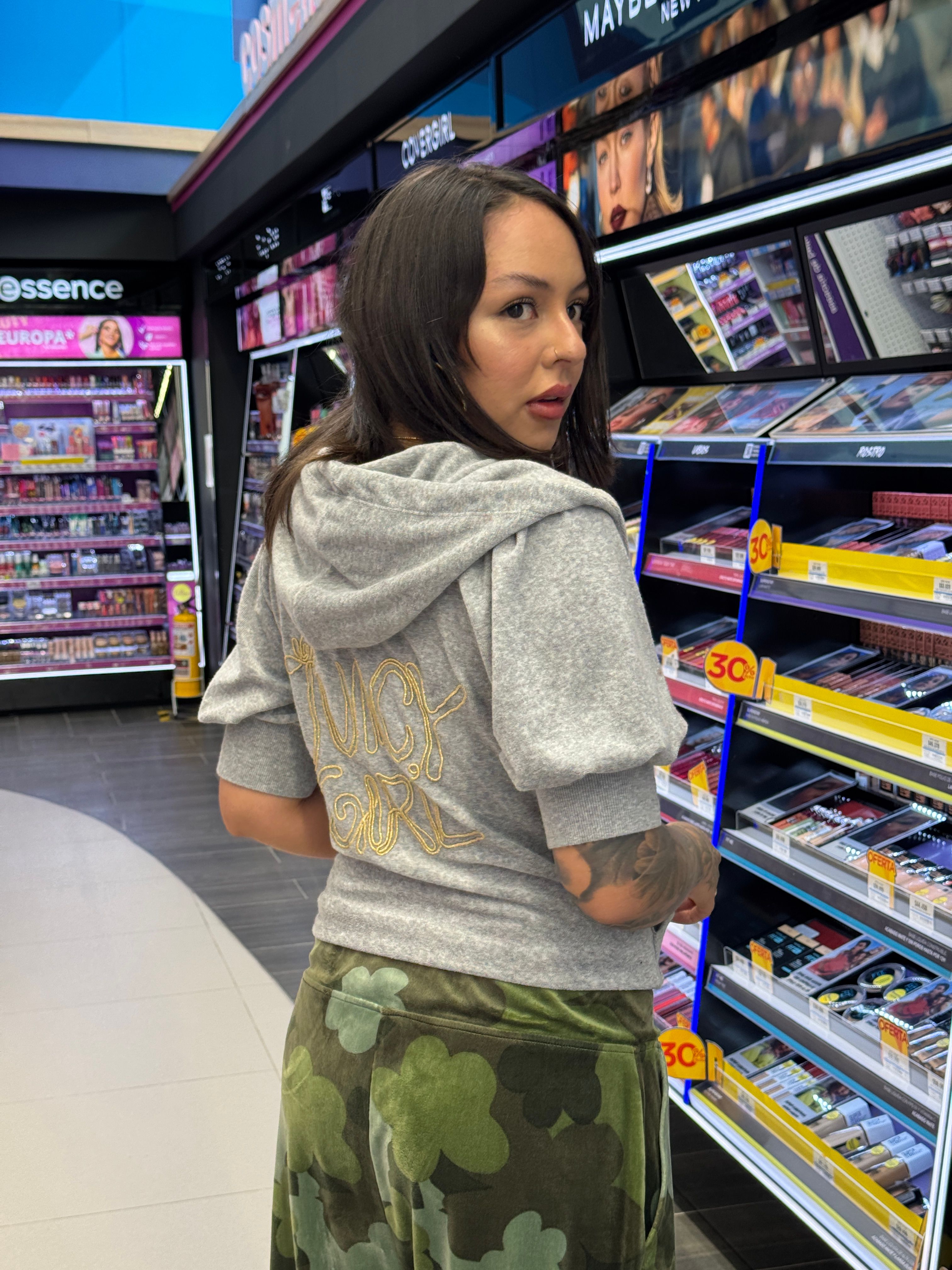 Hoodie Juicy Couture Corto