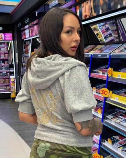 Hoodie Juicy Couture Corto