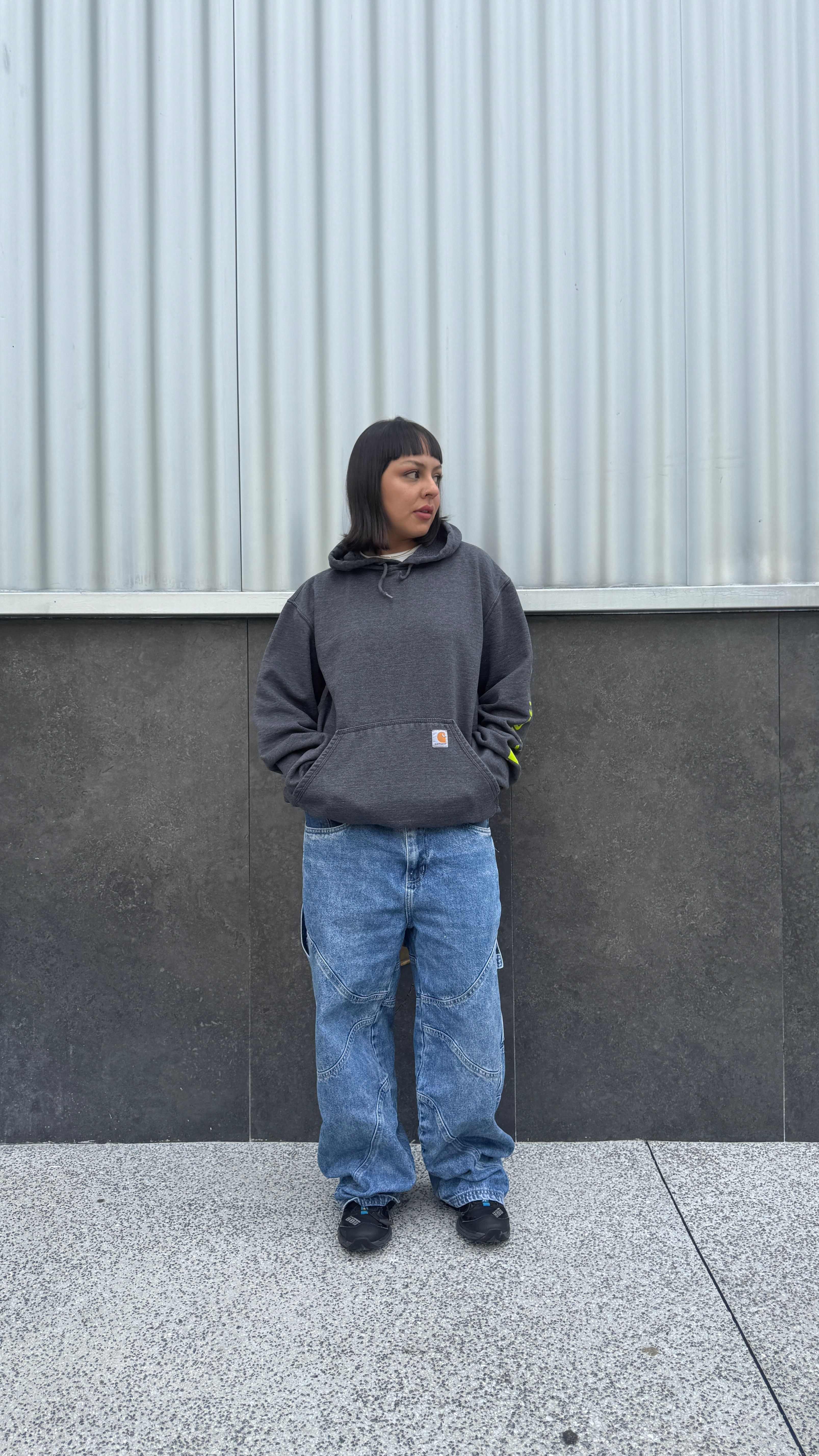 Hoodie Carhartt Gris