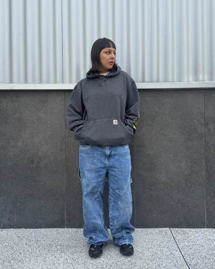 Hoodie Carhartt Gris