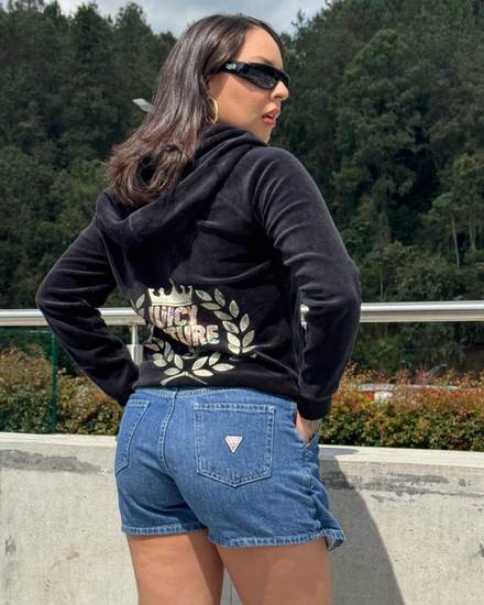 Hoodie Juicy Couture Black