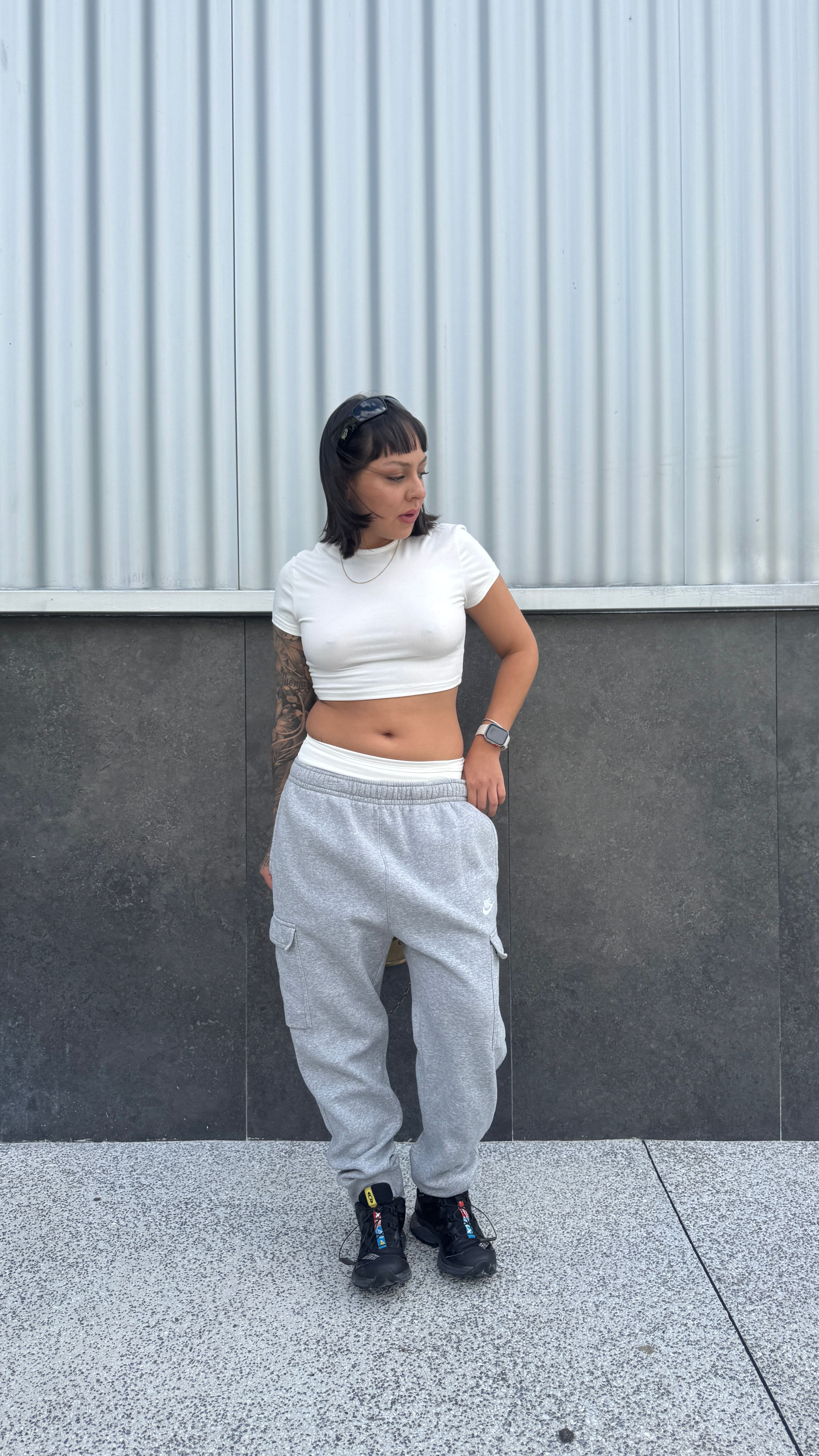 Sudadera Nike Gris