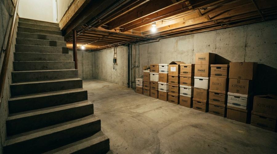 Before — Basement