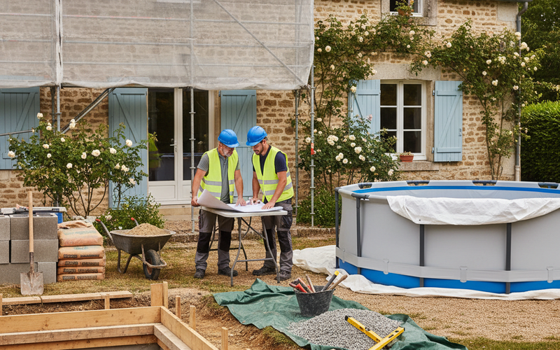 Devis Construction Piscine Gratuit 2026 : Enterrée ou Hors-Sol