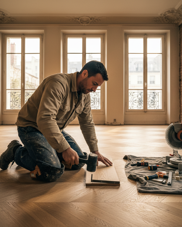 Artisan Poseur de parquet