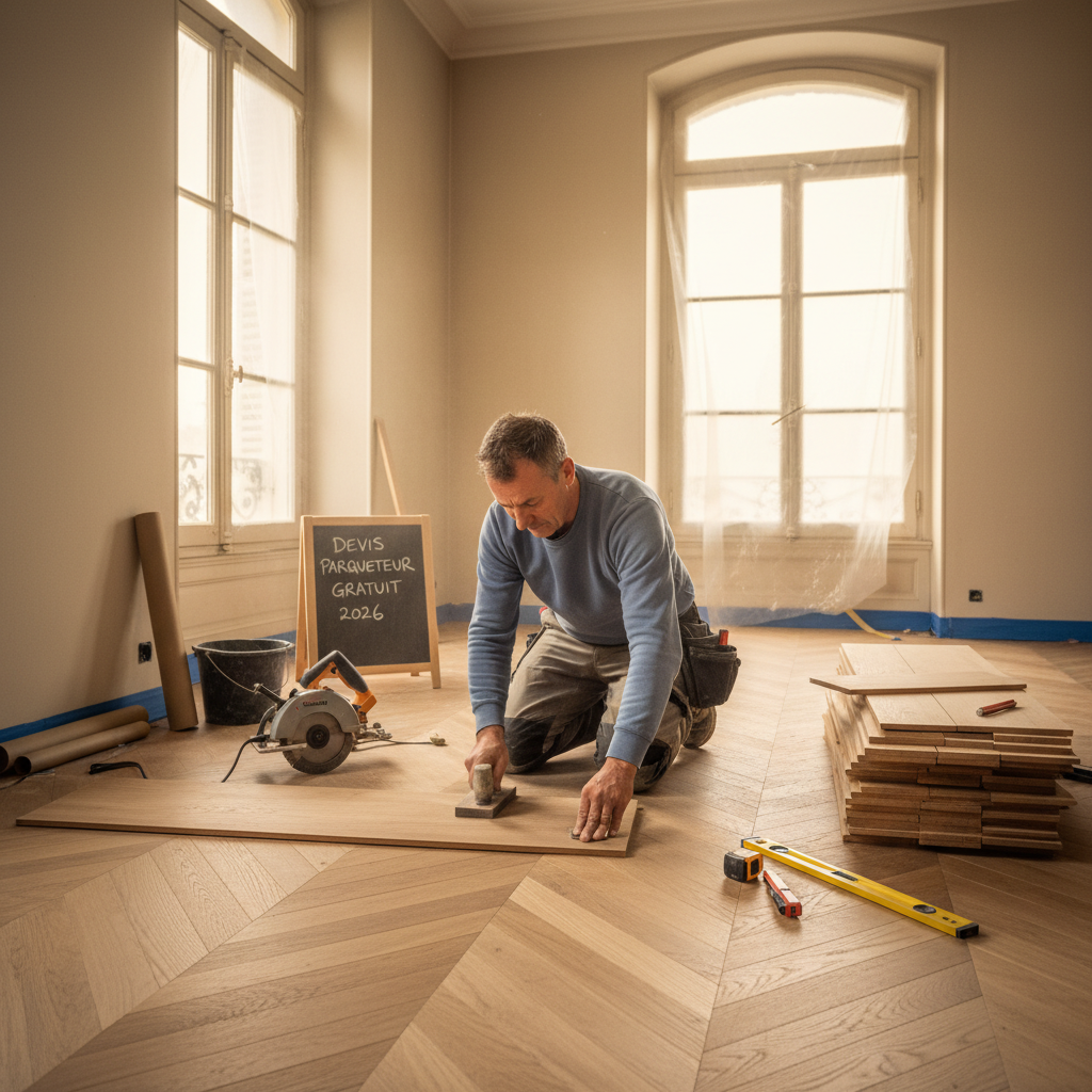 Devis Parqueteur Gratuit 2026 : Pose et Rénovation Parquet