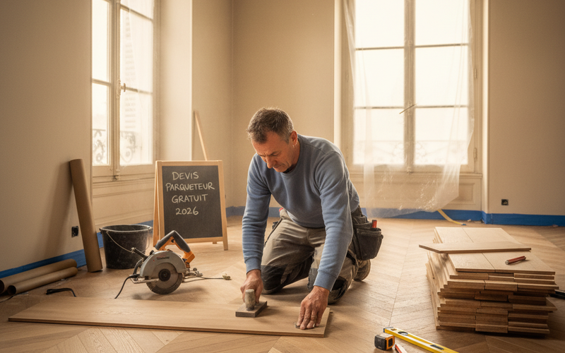 Devis Parqueteur Gratuit 2026 : Pose et Rénovation Parquet