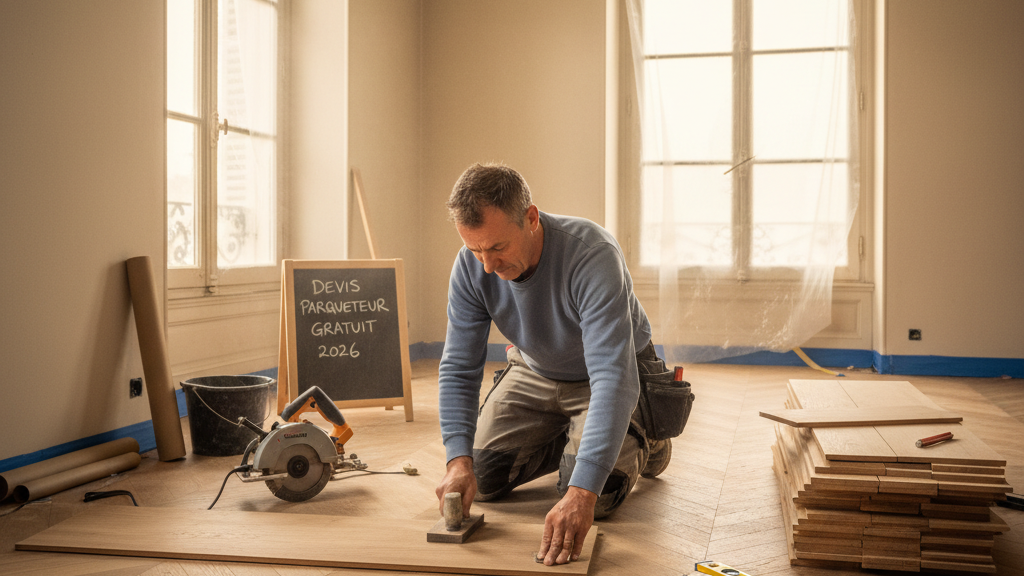 Devis Parqueteur Gratuit 2026 : Pose et Rénovation Parquet