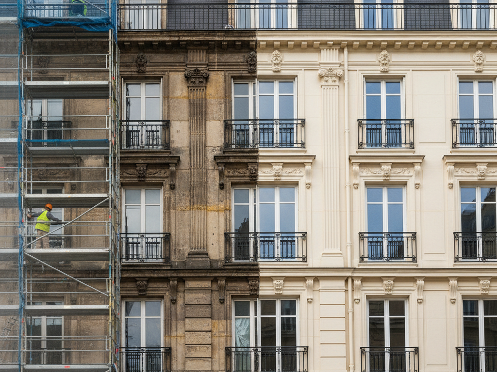 Spécialiste ravalement de façade à Amiens