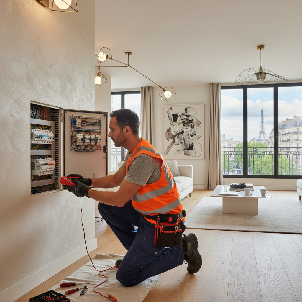 Electricien Paris : Devis Gratuit en 48h