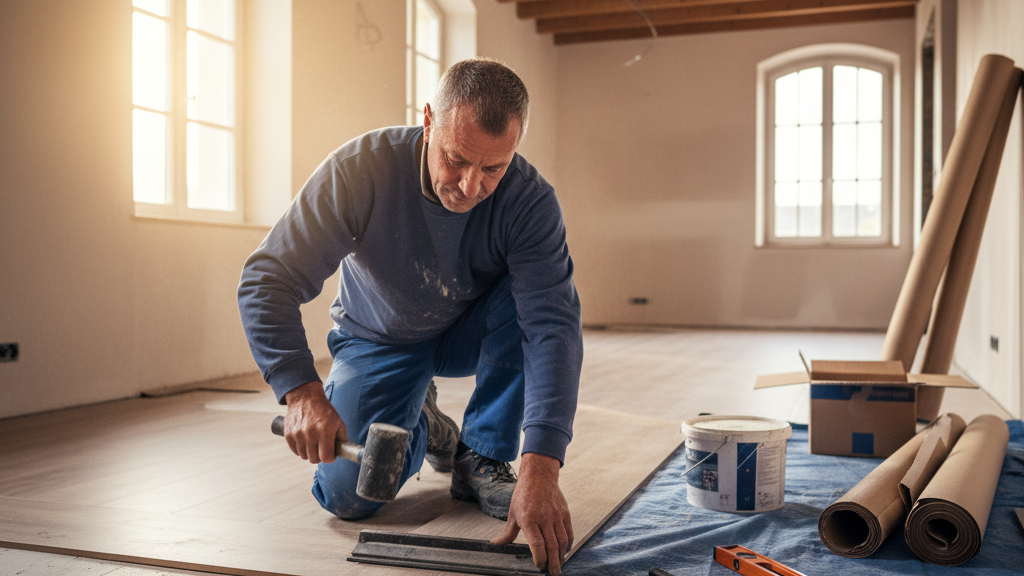 Prix Sol Vinyle et LVT Pose au m² 2026 : Tarifs et Comparatif