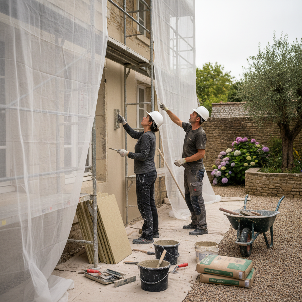 Guide renovation facade : ravalement, enduit et ITE 2026