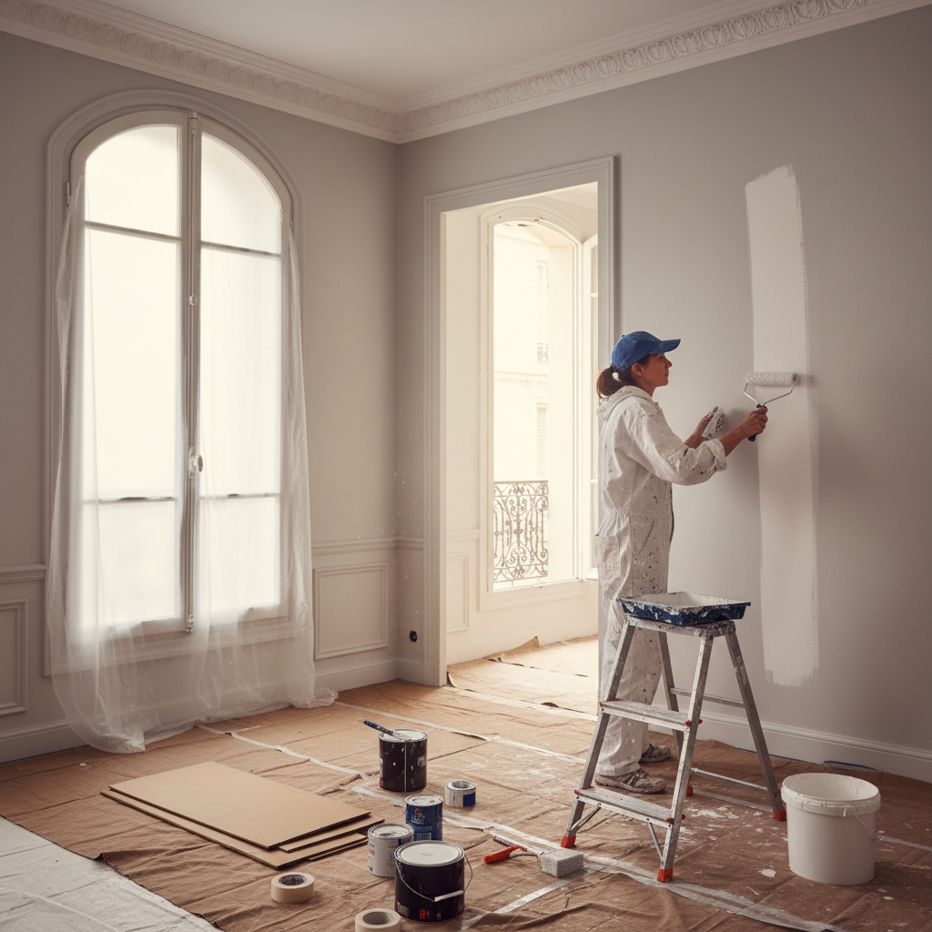 Prix Peinture Intérieure 2026 : Tarif Peintre au m²