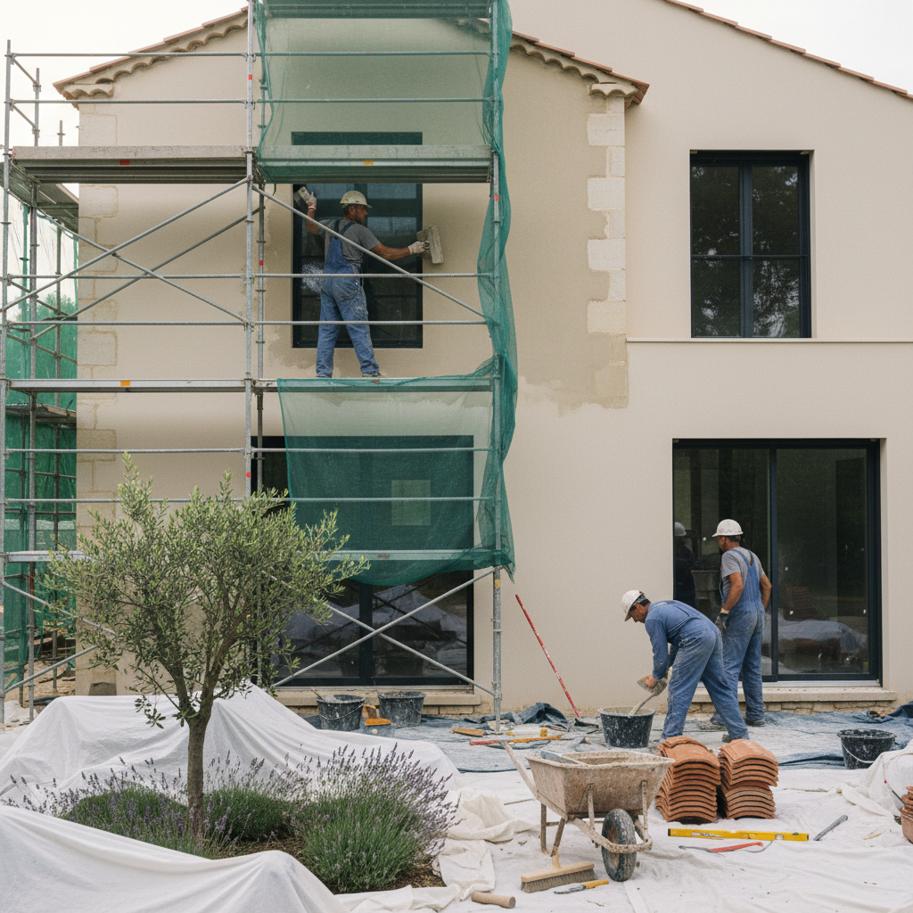 Prix enduit facade maison 2026 : tous les tarifs au m2