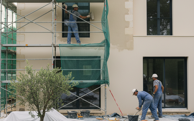 Prix enduit facade maison 2026 : tous les tarifs au m2