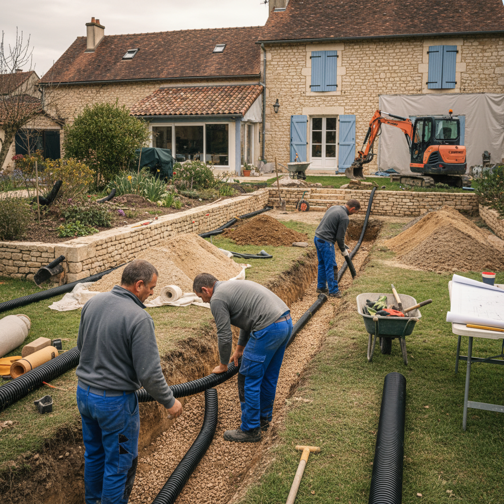Prix Drainage Jardin 2026 : Drains, Système et Installation