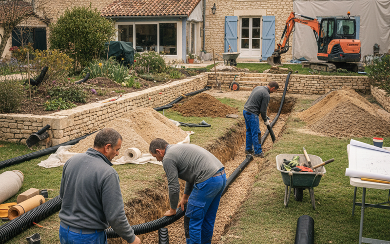 Prix Drainage Jardin 2026 : Drains, Système et Installation