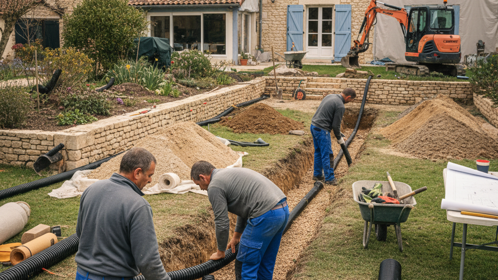 Prix Drainage Jardin 2026 : Drains, Système et Installation