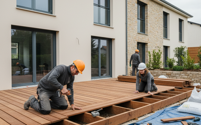 Prix Terrasse Bois 2026 : Construction et Pose au m2